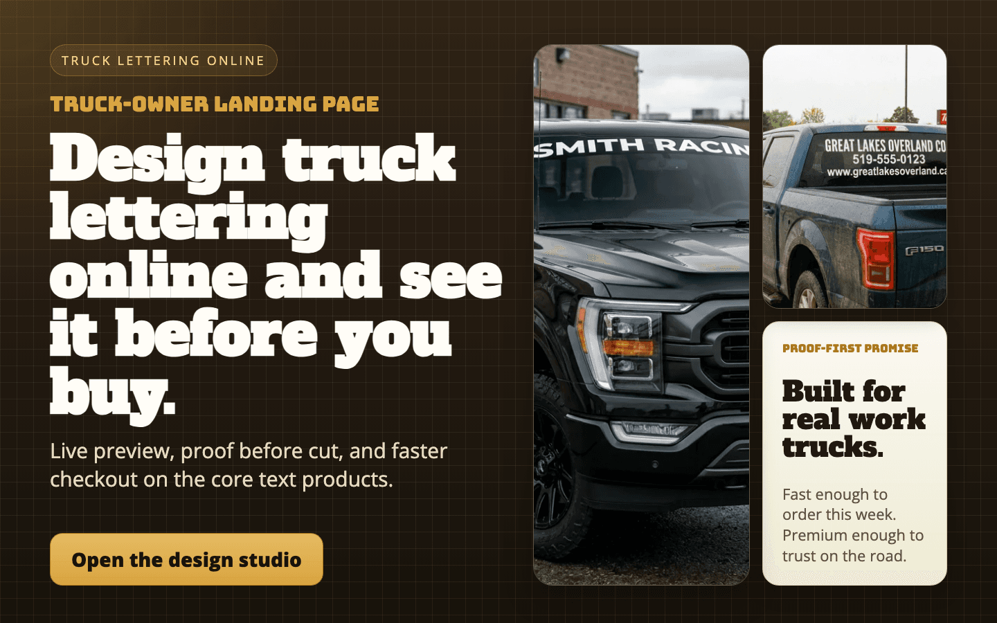 Truck rear window decals Canada banner